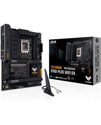 ASUS TUF GAMING B760-PLUS WIFI ( LGA 1700 / 4xDDR5 Slots / M.2 PCIe 4.0 / WiFI 6 ,Bluetooth  )